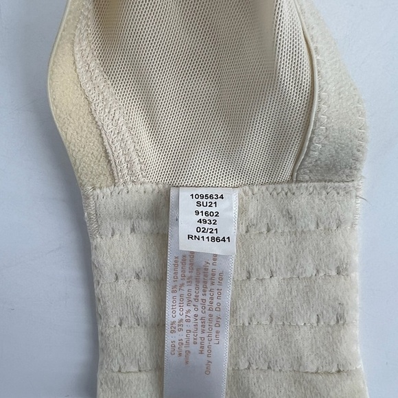 Cacique 46DD Lightly Line Full Coverage Beige Padded Bra - Picture 8 of 9